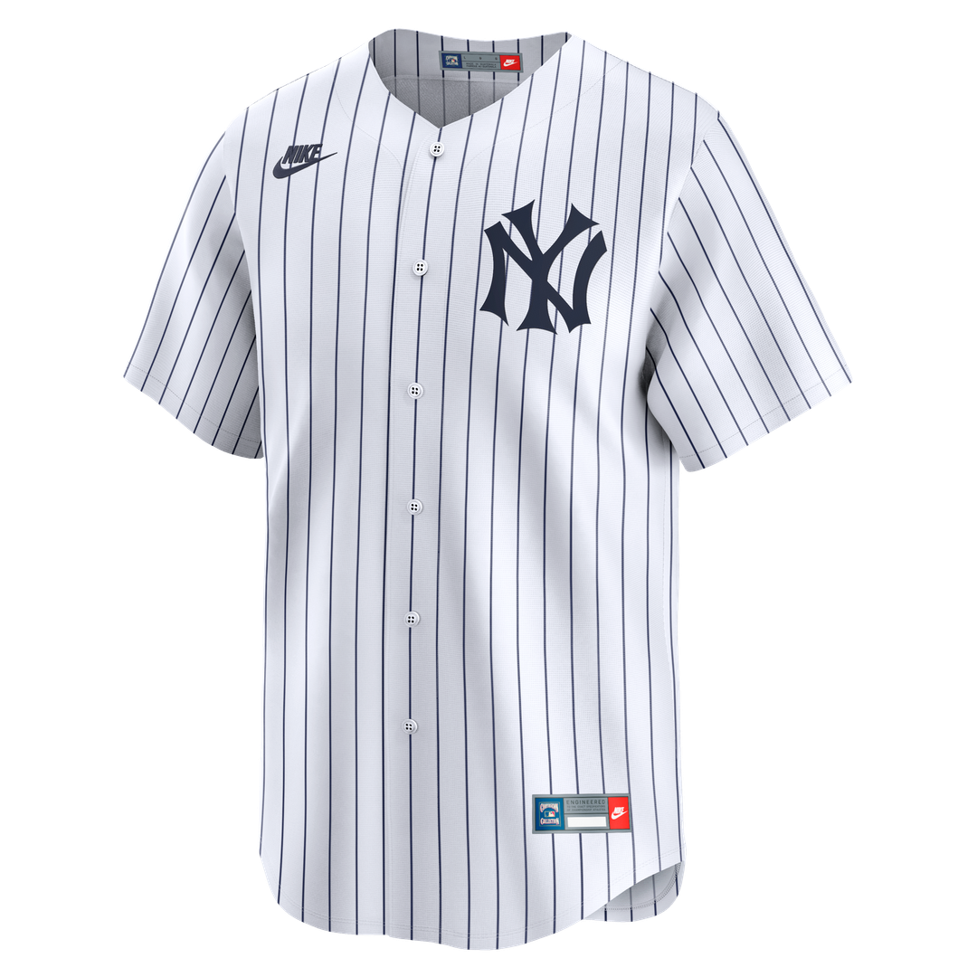 New York Yankees Babe Ruth Nike Throwback Cooperstown Limited Jersey - White MLB Team Jersey Baseball Fan Apparel