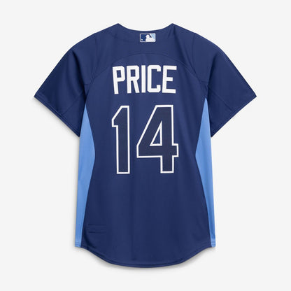 Tampa Bay Rays David Price Mitchell & Ness Authentic Batting Practice Jersey - Blue MLB Team Jersey Baseball Fan Apparel