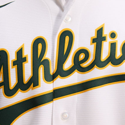 Athletics Nike Home Replica Team Jersey - White MLB Team Jersey Baseball Fan Apparel