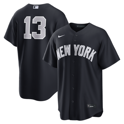 New York Yankees Jazz Chisholm Jr. Nike Road Replica Jersey - Gray MLB Team Jersey Baseball Fan Apparel