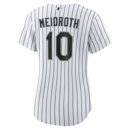 Chicago White Sox Chase Meidroth Nike Women's Home Replica Jersey - White MLB Team Jersey Baseball Fan Apparel
