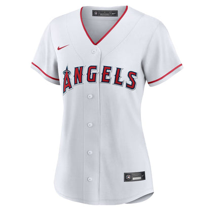 Los Angeles Angels Mike Trout Nike Women's Home Replica Player Jersey - White MLB Team Jersey Baseball Fan Apparel