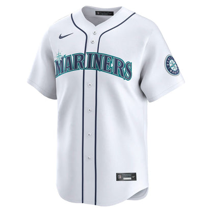 Seattle Mariners Mitch Haniger Nike Home Limited Player Jersey - White MLB Team Jersey Baseball Fan Apparel