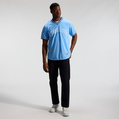 Kansas City Royals Bo Jackson Nike Throwback Cooperstown Limited Jersey - Light Blue MLB Team Jersey Baseball Fan Apparel