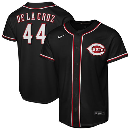 Cincinnati Reds Elly De La Cruz Nike Youth Fashion Replica Player Jersey - Black MLB Team Jersey Baseball Fan Apparel