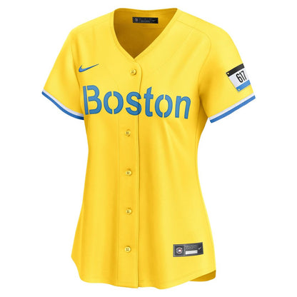 Boston Red Sox David Ortiz Nike Women's City Connect Retired Player Jersey - Gold MLB Team Jersey Baseball Fan Apparel