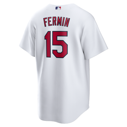 St. Louis Cardinals José Fermín Nike Home Replica Jersey - White MLB Team Jersey Baseball Fan Apparel