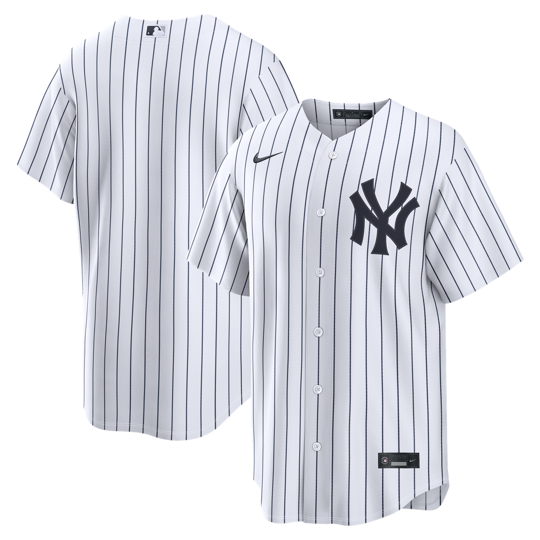 New York Yankees Nike Home Replica Jersey - White MLB Team Jersey Baseball Fan Apparel