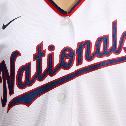 Washington Nationals CJ Abrams Nike Women's Home Replica Player Jersey - White MLB Team Jersey Baseball Fan Apparel