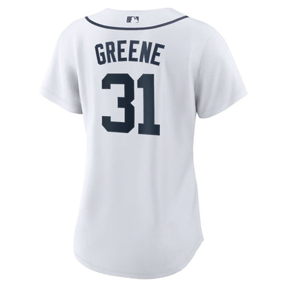 Detroit Tigers Riley Greene Nike Women's Home Replica Player Jersey - White MLB Team Jersey Baseball Fan Apparel