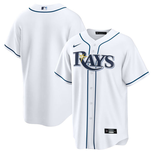 Tampa Bay Rays Nike Home Replica Jersey - White MLB Team Jersey Baseball Fan Apparel