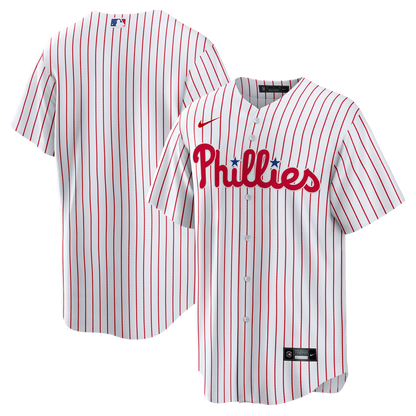 Philadelphia Phillies Nike Home Big & Tall Replica Jersey - White MLB Team Jersey Baseball Fan Apparel