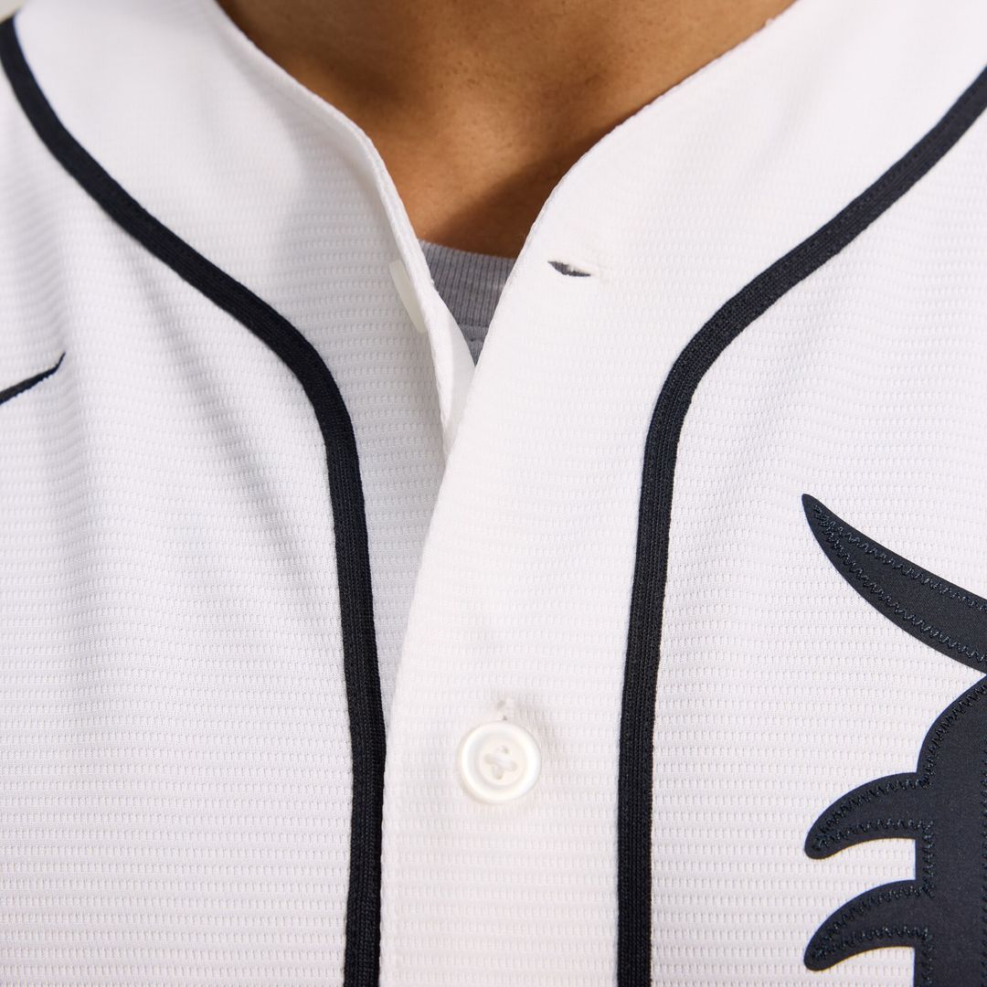 Detroit Tigers Nike Home Replica Jersey - White MLB Team Jersey Baseball Fan Apparel