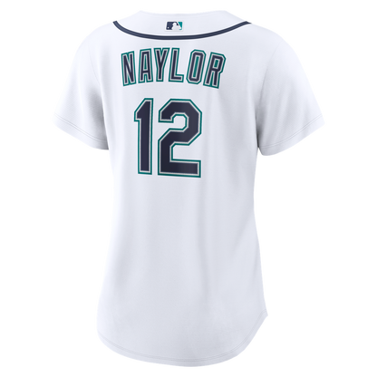 Seattle Mariners Josh Naylor Nike Women's Home Replica Jersey - White MLB Team Jersey Baseball Fan Apparel