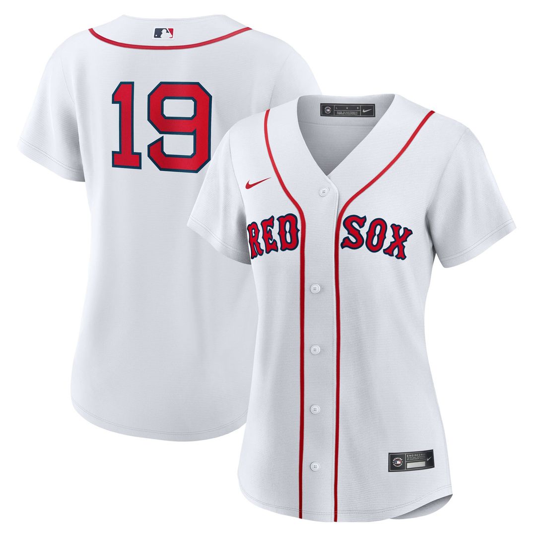 Boston Red Sox Roman Anthony Nike Women's Home Replica Jersey - White MLB Team Jersey Baseball Fan Apparel