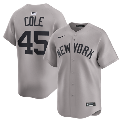 New York Yankees Gerrit Cole Nike Home Limited Player Jersey - White MLB Team Jersey Baseball Fan Apparel