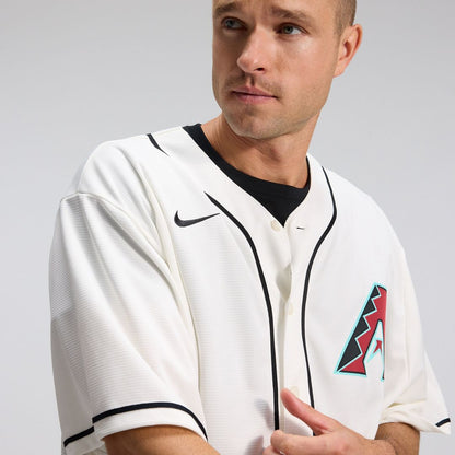 Arizona Diamondbacks Corbin Carroll Nike Home Replica Jersey - Cream MLB Team Jersey Baseball Fan Apparel
