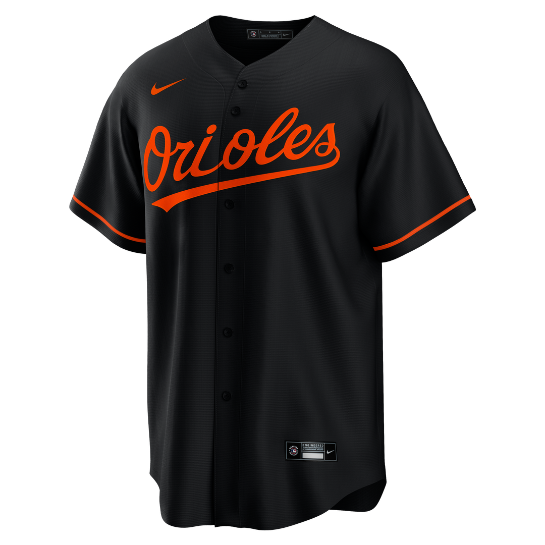 Baltimore Orioles Pete Alonso Nike Alternate Replica Jersey - Black MLB Team Jersey Baseball Fan Apparel