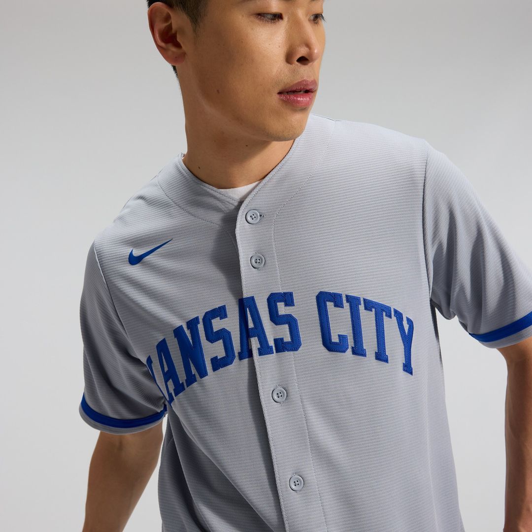 Kansas City Royals Bobby Witt Jr. Nike Alternate 2 Replica Jersey - Rush Blue MLB Team Jersey Baseball Fan Apparel