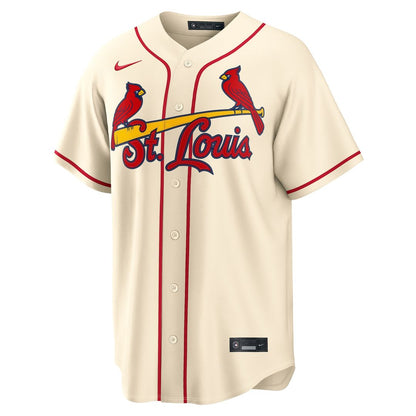St. Louis Cardinals Lars Nootbaar Nike Alternate Replica Jersey - Light Blue MLB Team Jersey Baseball Fan Apparel