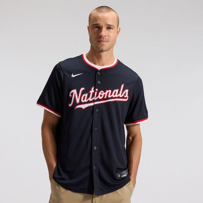 Washington Nationals James Wood Nike Alternate Limited Player Jersey - Navy MLB Team Jersey Baseball Fan Apparel