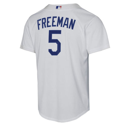 Los Angeles Dodgers Freddie Freeman Nike Youth Home Replica Player Jersey - White MLB Team Jersey Baseball Fan Apparel