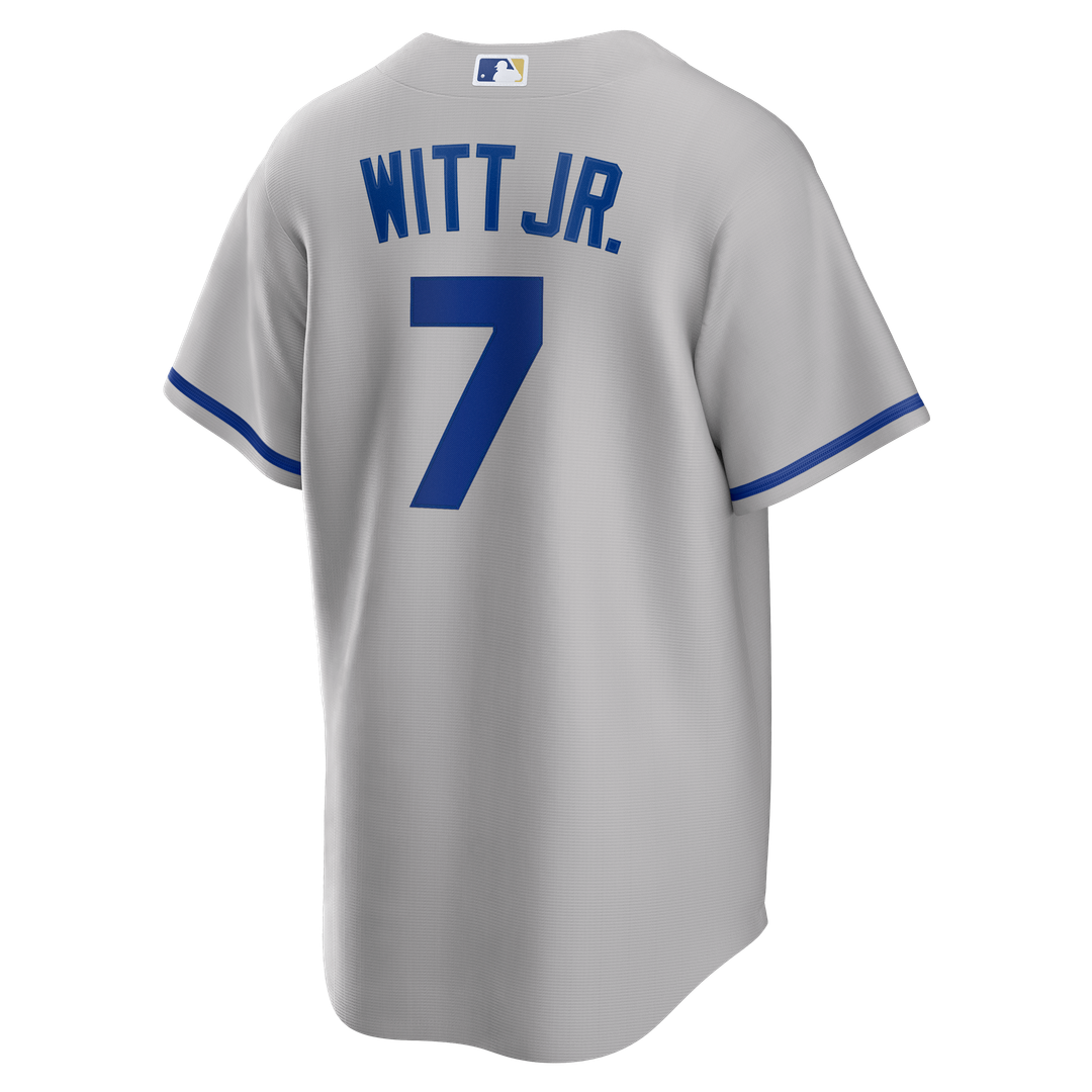 Kansas City Royals Bobby Witt Jr. Nike Alternate 2 Replica Jersey - Rush Blue MLB Team Jersey Baseball Fan Apparel