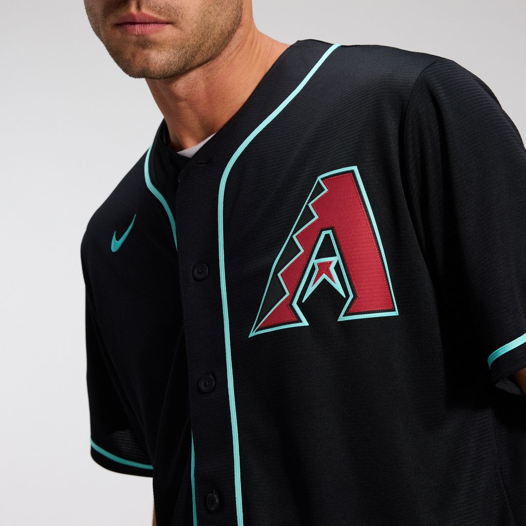 Arizona Diamondbacks Corbin Carroll Nike Alternate Replica Jersey - Black MLB Team Jersey Baseball Fan Apparel