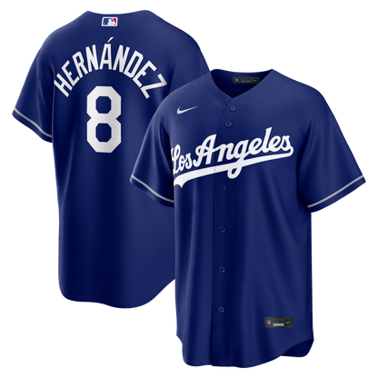 Los Angeles Dodgers Enrique Hernández Nike Alternate Replica Jersey - Royal MLB Team Jersey Baseball Fan Apparel