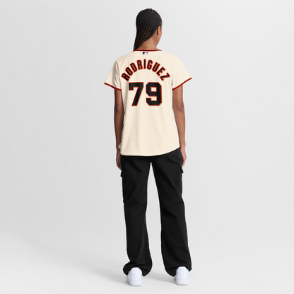 San Francisco Giants Jesus Rodriguez Nike Women's Home Replica Jersey - Cream MLB Team Jersey Baseball Fan Apparel