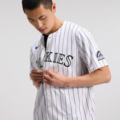 Colorado Rockies Nike Alternate Limited Jersey - Purple MLB Team Jersey Baseball Fan Apparel