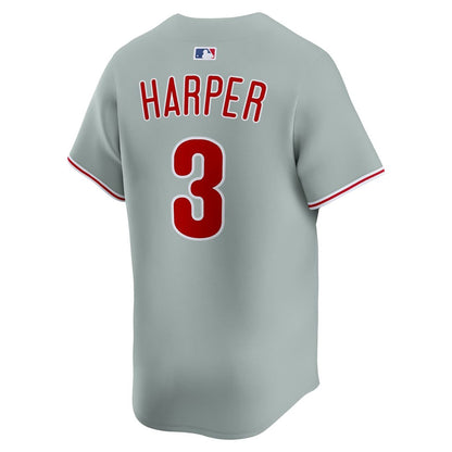Philadelphia Phillies Bryce Harper Nike Alternate Limited Player Jersey - Light Blue MLB Team Jersey Baseball Fan Apparel