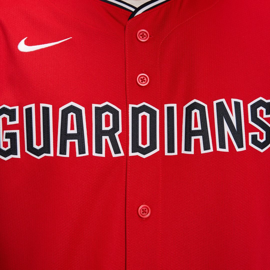 Cleveland Guardians Nike Alternate Limited Jersey - Red MLB Team Jersey Baseball Fan Apparel