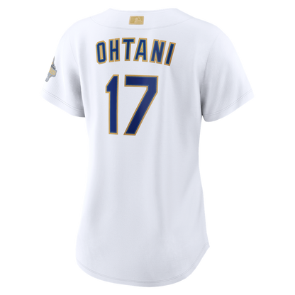 Los Angeles Dodgers Shohei Ohtani Nike Women's 2026 Gold Collection Stadium Jersey - White MLB Team Jersey Baseball Fan Apparel