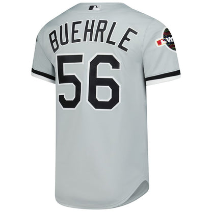 Chicago White Sox Mark Buehrle Mitchell & Ness 2005 Throwback Authentic Jersey - Gray MLB Team Jersey Baseball Fan Apparel