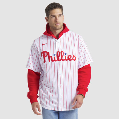 Philadelphia Phillies Bryce Harper Nike Home Replica Player Name Jersey - White MLB Team Jersey Baseball Fan Apparel