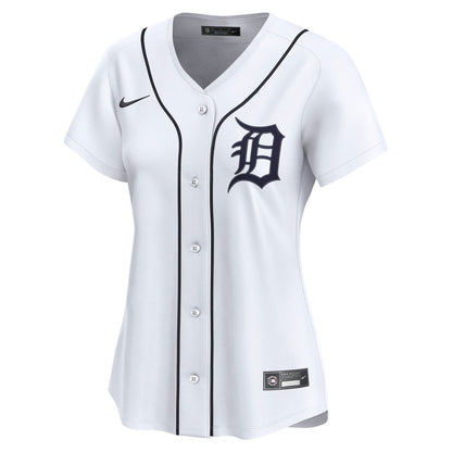 Detroit Tigers Nike Women's Home Limited Jersey - White MLB Team Jersey Baseball Fan Apparel