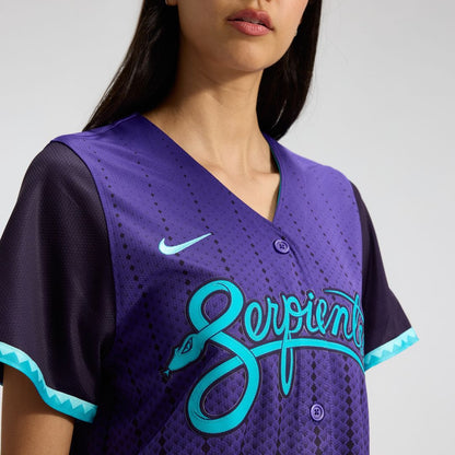 Arizona Diamondbacks Corbin Carroll Nike Women's 2025 City Connect Limited Player Jersey - Purple MLB Team Jersey Baseball Fan Apparel