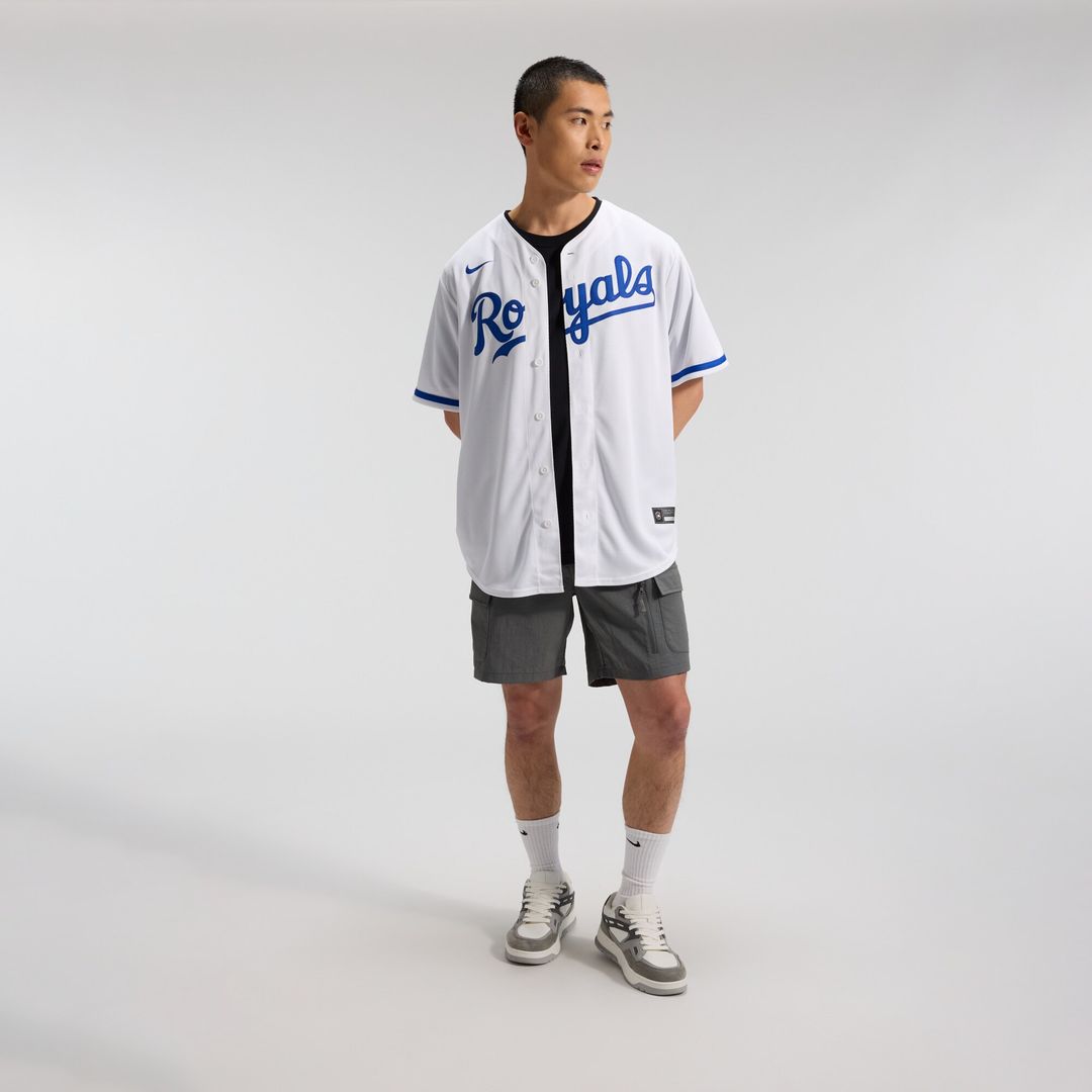 Kansas City Royals Bobby Witt Jr. Nike Home Replica Player Jersey - White MLB Team Jersey Baseball Fan Apparel