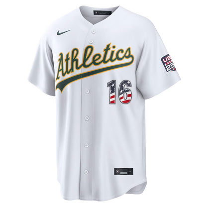 Athletics Nick Kurtz Nike USA 250 Fourth of July Home Stadium Jersey - White MLB Team Jersey Baseball Fan Apparel