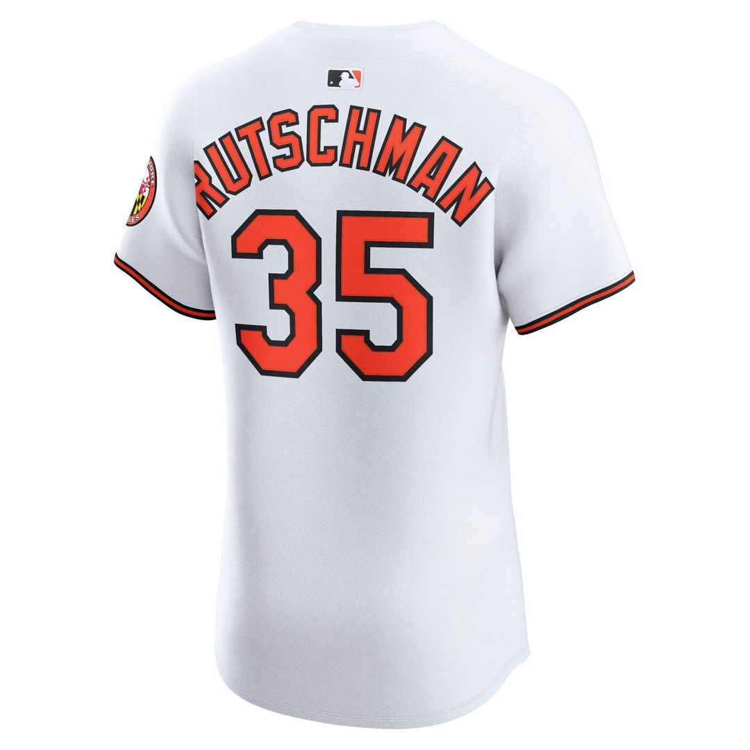 Baltimore Orioles Adley Rutschman Nike Alternate 2 Elite Jersey - Orange MLB Team Jersey Baseball Fan Apparel