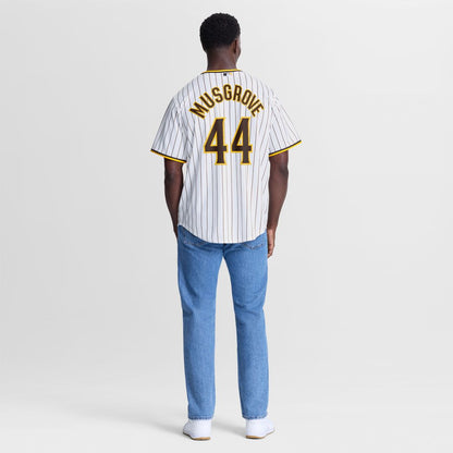 San Diego Padres Joe Musgrove Nike Home Replica Jersey - White MLB Team Jersey Baseball Fan Apparel