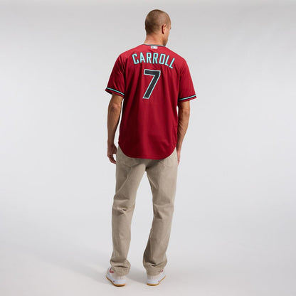 Arizona Diamondbacks Corbin Carroll Nike Alternate Replica Jersey - Black MLB Team Jersey Baseball Fan Apparel