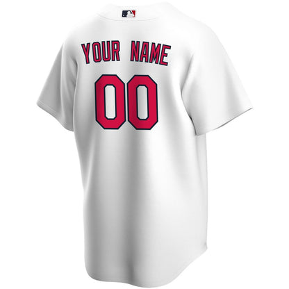 St. Louis Cardinals Nike Home Replica Custom Jersey - White MLB Team Jersey Baseball Fan Apparel
