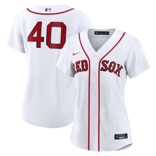 Boston Red Sox Willson Contreras Nike Women's Home Replica Jersey - White MLB Team Jersey Baseball Fan Apparel