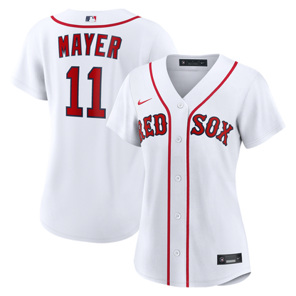 Boston Red Sox Marcelo Mayer Nike Women's Home Replica Jersey - White MLB Team Jersey Baseball Fan Apparel