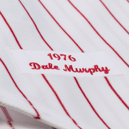 Atlanta Braves Dale Murphy Mitchell & Ness 1976 Authentic Jersey - White MLB Team Jersey Baseball Fan Apparel