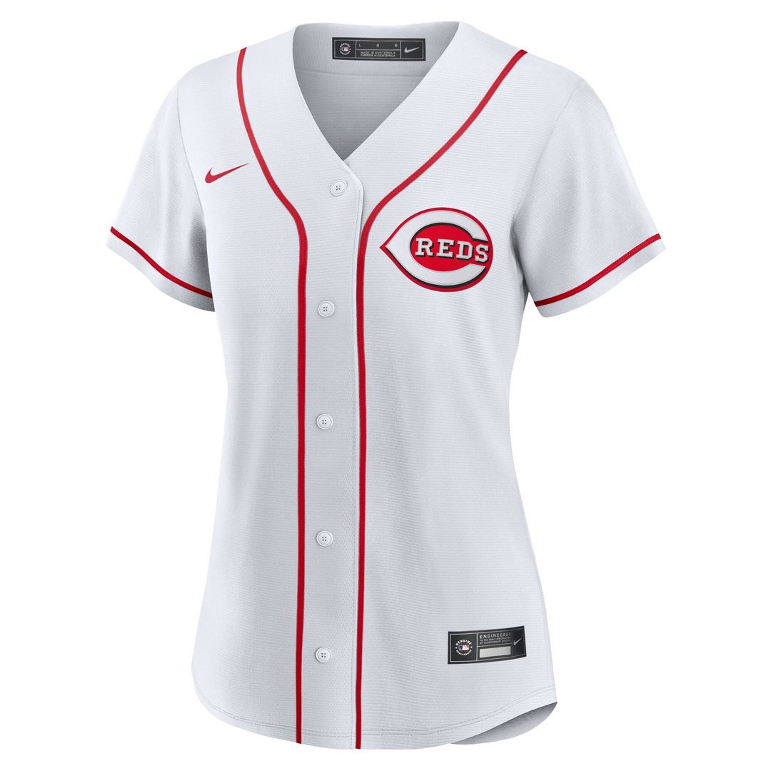 Cincinnati Reds Ke'Bryan Hayes Nike Women's Home Replica Jersey - White MLB Team Jersey Baseball Fan Apparel
