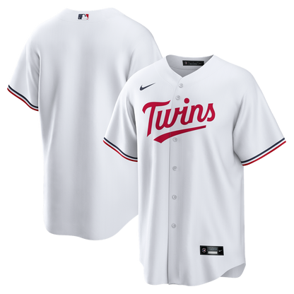 Minnesota Twins Nike Home Big & Tall Replica Jersey - White MLB Team Jersey Baseball Fan Apparel