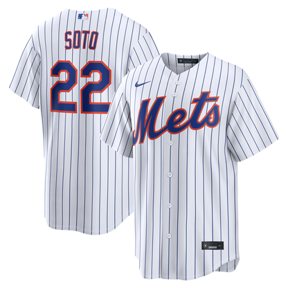 New York Mets Juan Soto Nike Alternate Replica Jersey - Black MLB Team Jersey Baseball Fan Apparel